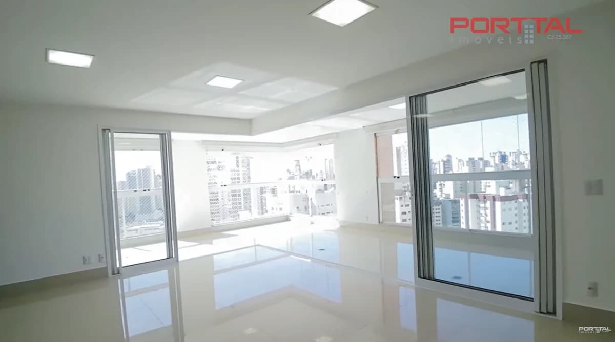 Fachada do Apartamento no Torre Del Parc | 184m² e 4 Suítes | Parque Vaca Brava