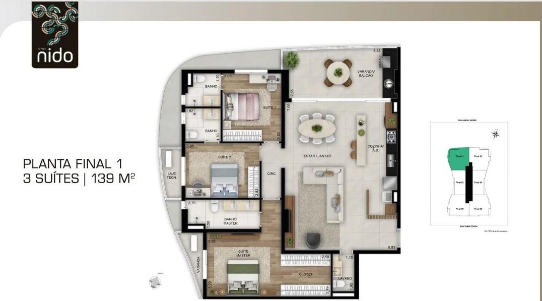 Fachada do Apartamento à Venda no Setor Serrinha