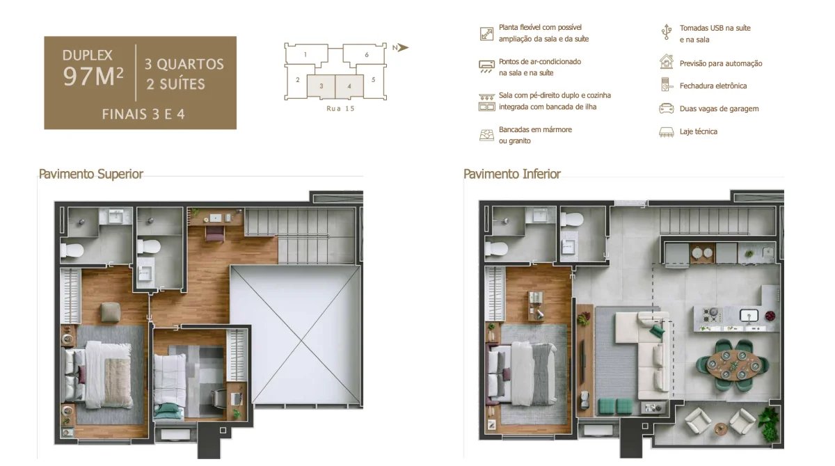Apartamento à Venda no Setor Oeste - Imagem 1