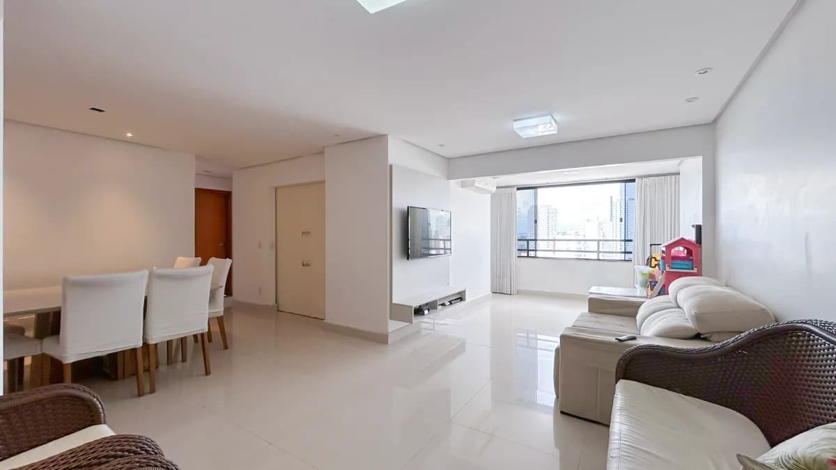Fachada do Apartamento à Venda no Setor Bueno | 105m², 3 Quartos