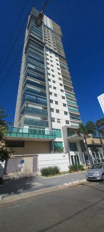 Fachada do Apartamento de 164m² com 03 suítes à venda no Vistta Lago Das Rosas - Setor Oeste
