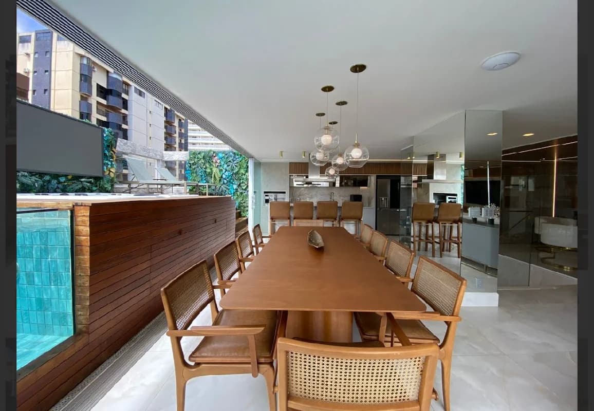 Fachada do Apartamento Mobiliado no Res. Lima com 292m² | Setor Bueno