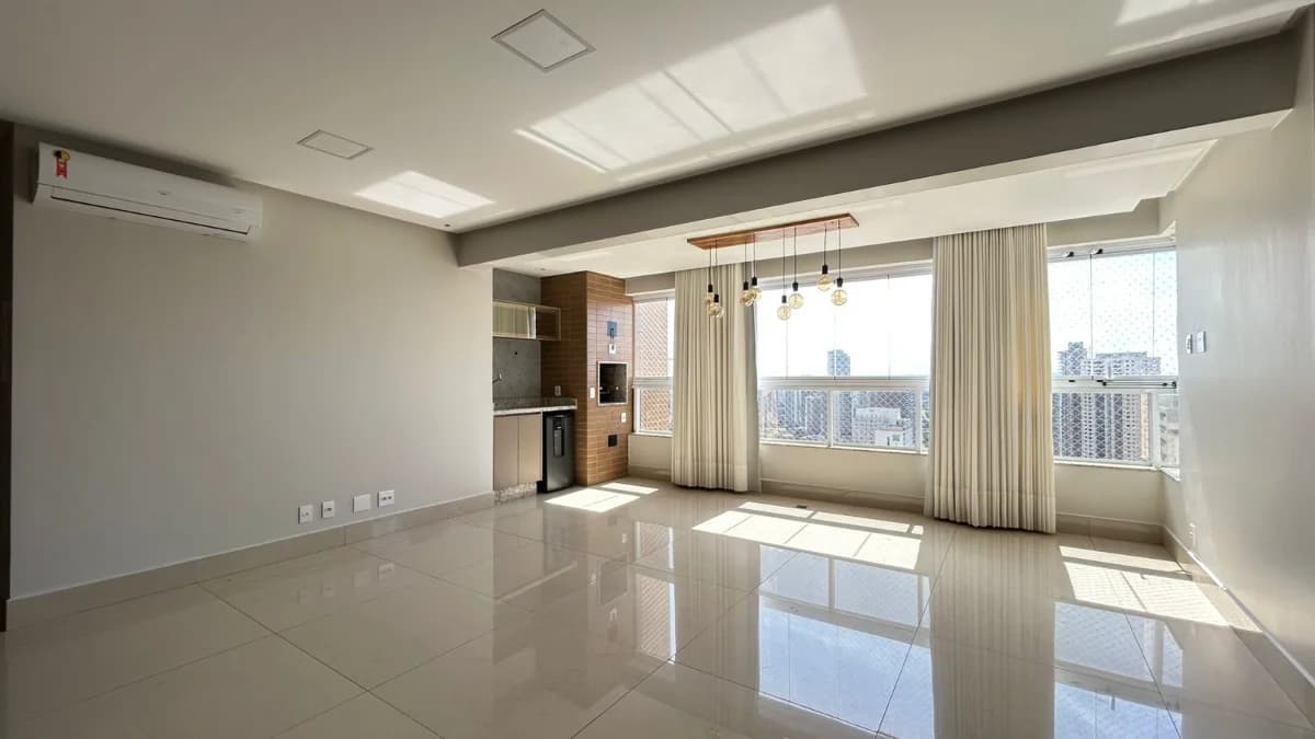 Fachada do Apartamento à Venda no Planet, Setor Bueno | 122m², 3 Suítes e Andar Alto