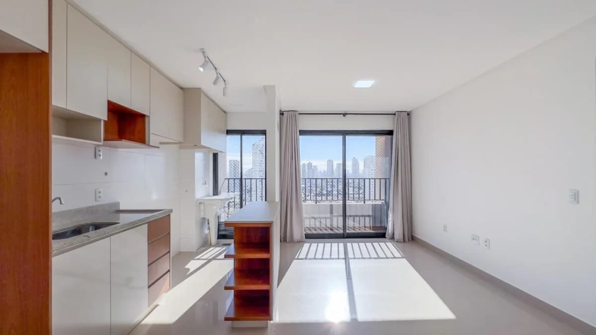 Fachada do Apartamento Full Bueno |2 Quartos e 69m² | Armários