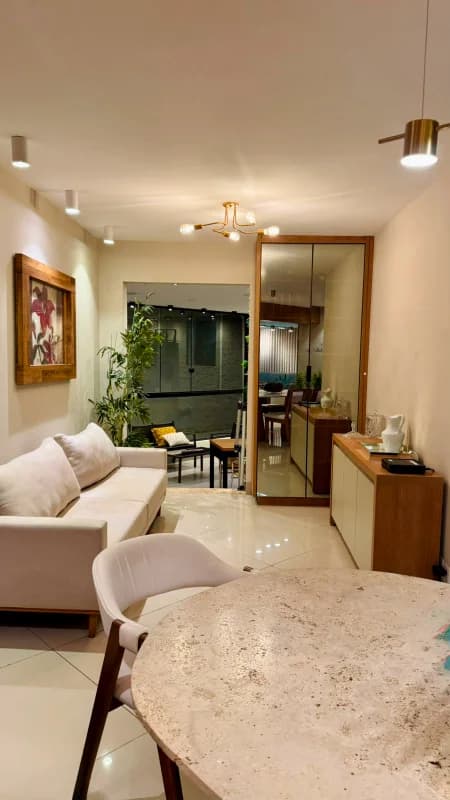Fachada do Apartamento no Setor Bueno | Ed. Biarritz | 220m² | 3 Quartos