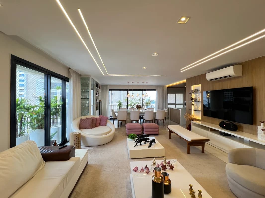Fachada do Apartamento Semi Mobiliado Lumina Marista | 224m² e 4 Quartos