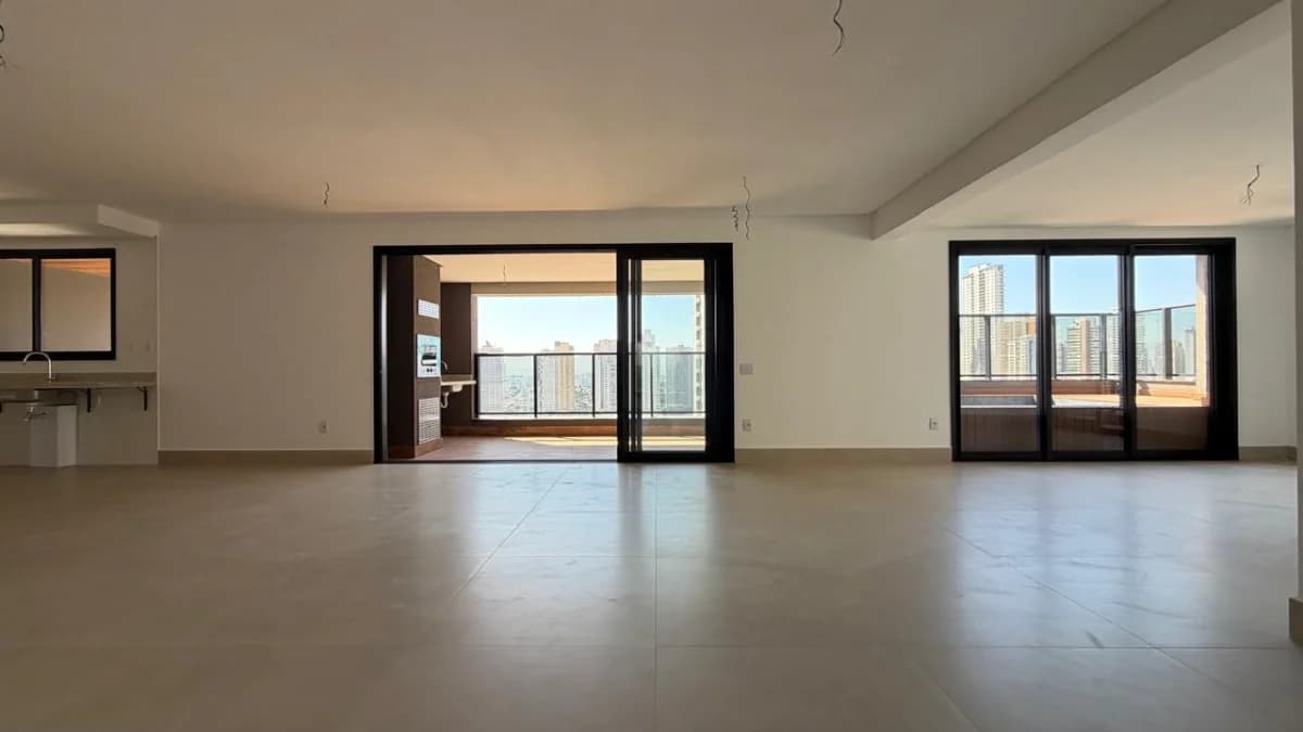Fachada do Apartamento no Atmos no Setor Marista | 247m² e 3 Suítes