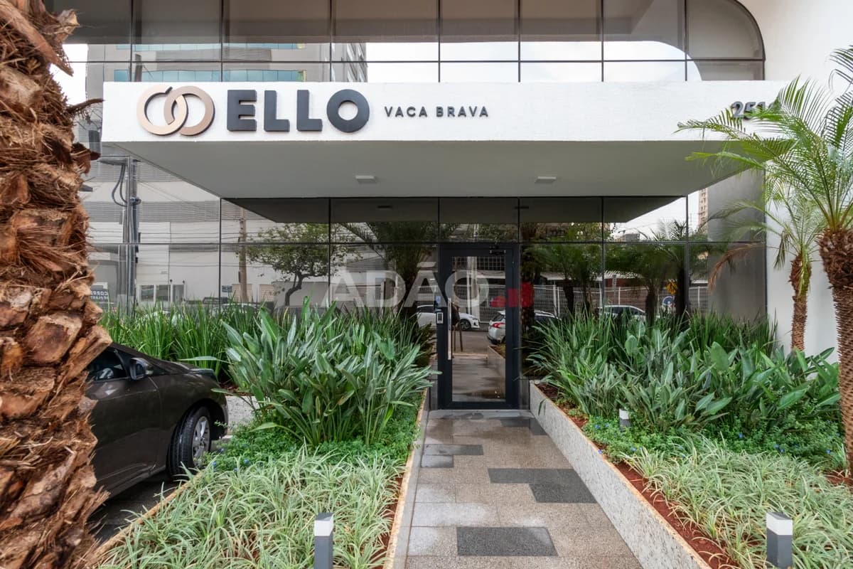 Fachada do Apartamento no Ello Vaca Brava no Setor Bueno em Goiânia - 114 m²