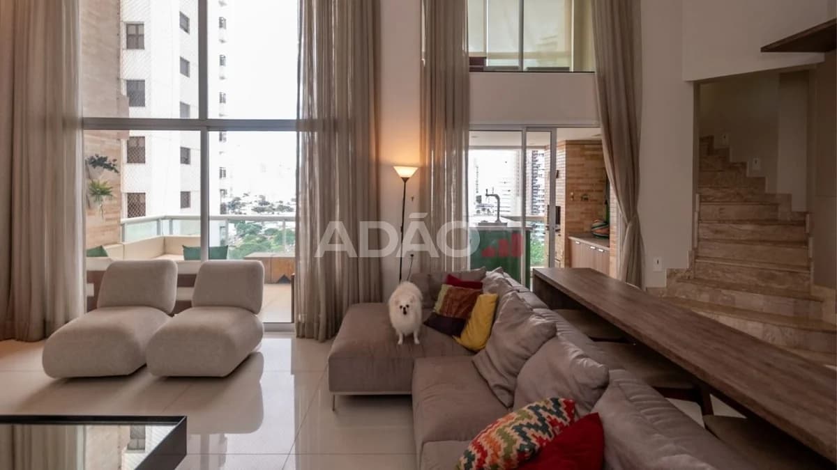Fachada do Apartamento no Reserva do Lago | 224m² e 4 Suítes no Setor Bueno