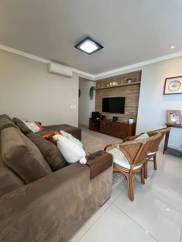 Fachada do Apartamento no La Musique Resort, Setor Bueno | 144m² | 4 Quartos | Área de Lazer