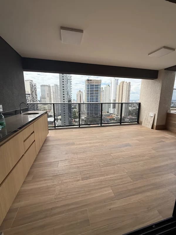 Fachada do Apartamento no Gyro Rooftop, Setor Marista | 129m² | 3 Suítes | Piscina Privativa
