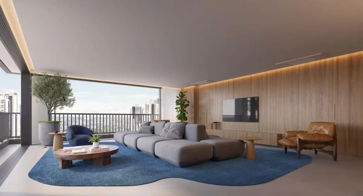 Fachada do Apartamento no Residencial Island Vaca Brava, Setor Bueno | 270m² | 4 Suítes | 3 Vagas