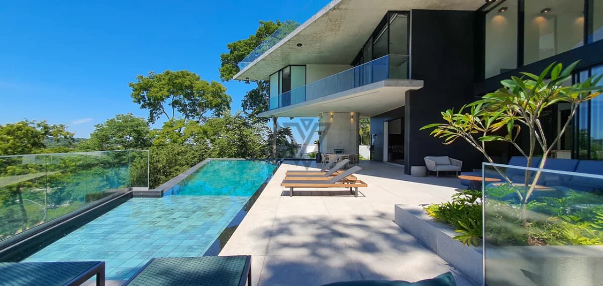 Fachada do Mansão Mobiliada no Aldeia do Vale | 1.510m² e 7 Suítes