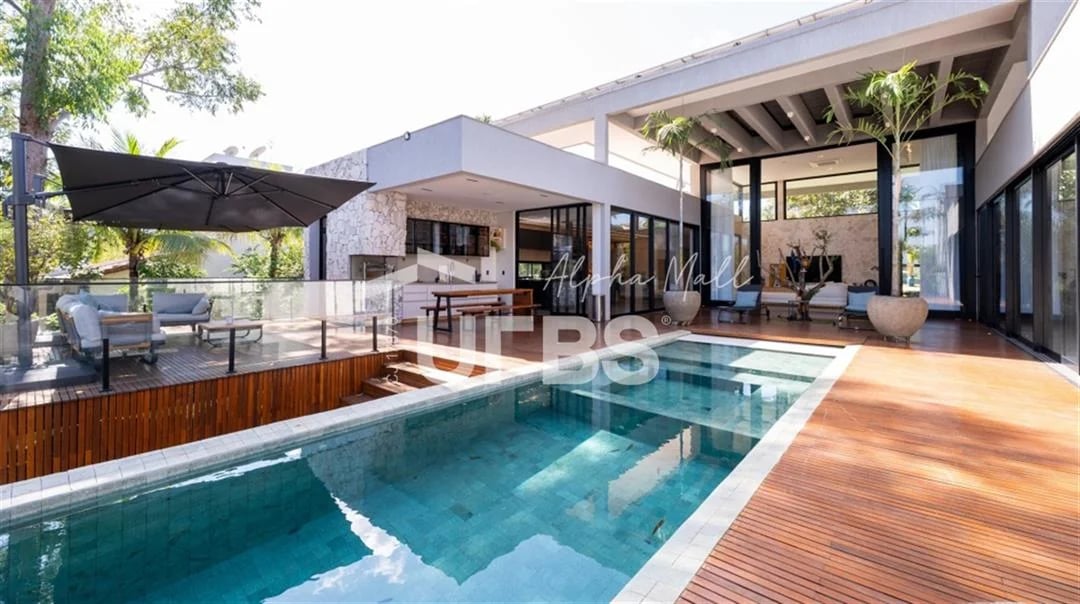 Casa Térrea Mobiliada com lago ao fundo no Aldeia do Vale - Imagem 1