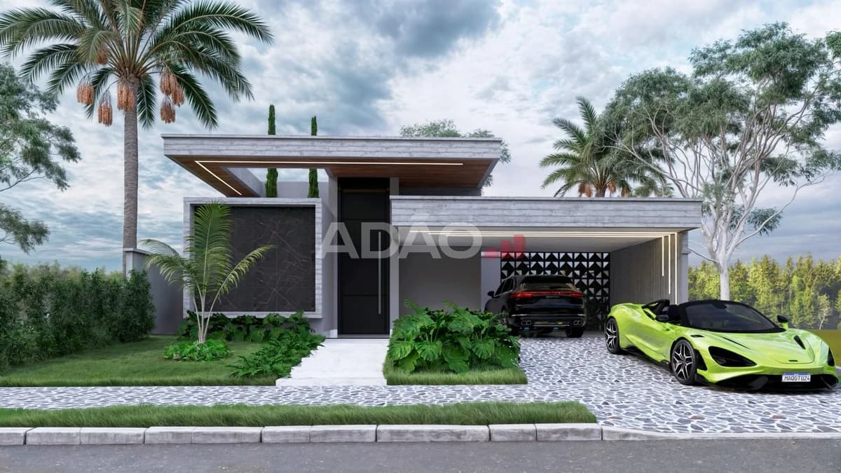 Fachada do Casa à Venda no Jardim Atlântico em Goiânia - 4 Suítes