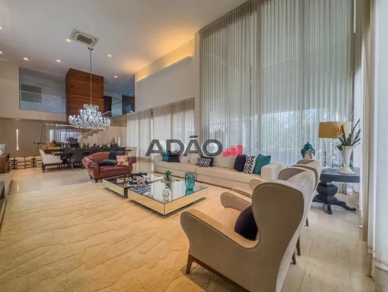 Fachada do Casa no Alphaville Cruzeiro | 900m² | 6 Suítes | Piscina e Elevador