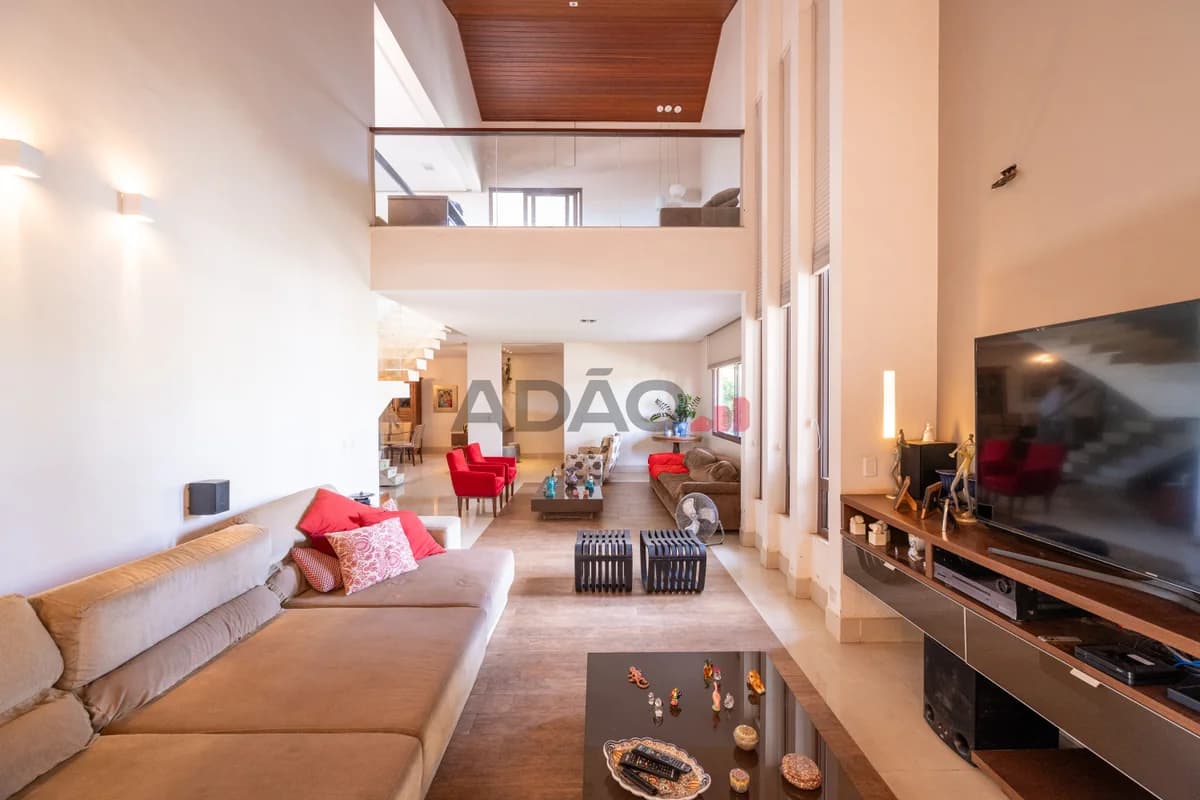 Fachada do Casa no Alphaville Cruzeiro do Sul | 454m² | 4 Suítes | Piscina