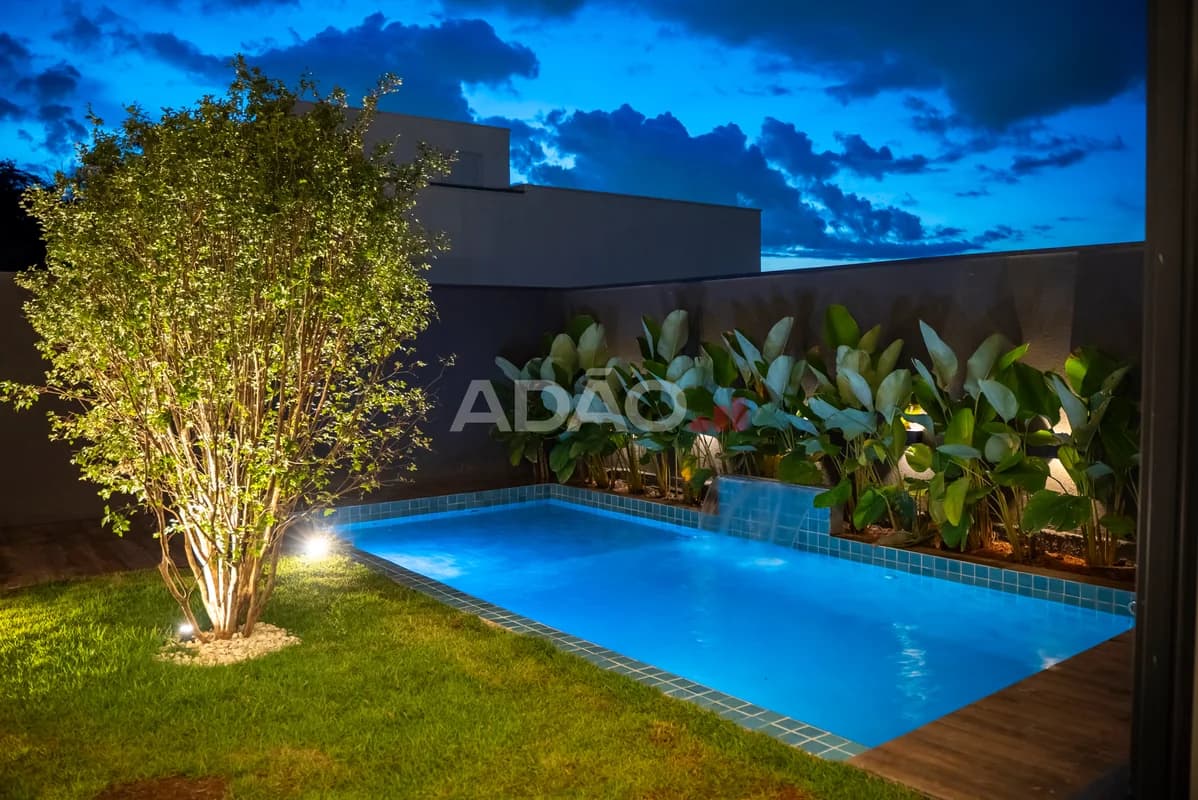 Fachada do Casa Condomínio Jardins França | 284m² | 4 Suítes | Piscina Privativa