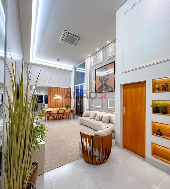 Fachada do Casa Térrea Mobiliada no Jardins Nápoles | 220m² | 3 Quartos | Piscina