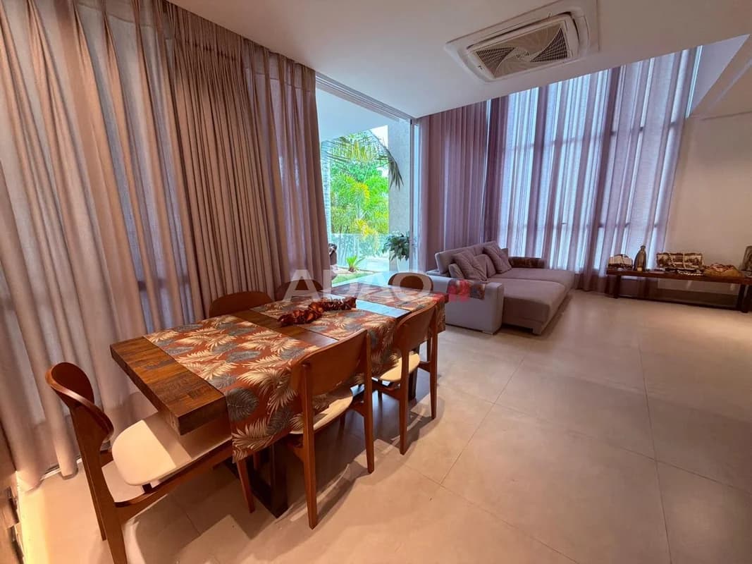 Fachada do Casa no Alphaville Goiás | 314m² | 4 Suítes | 628m² de Terreno