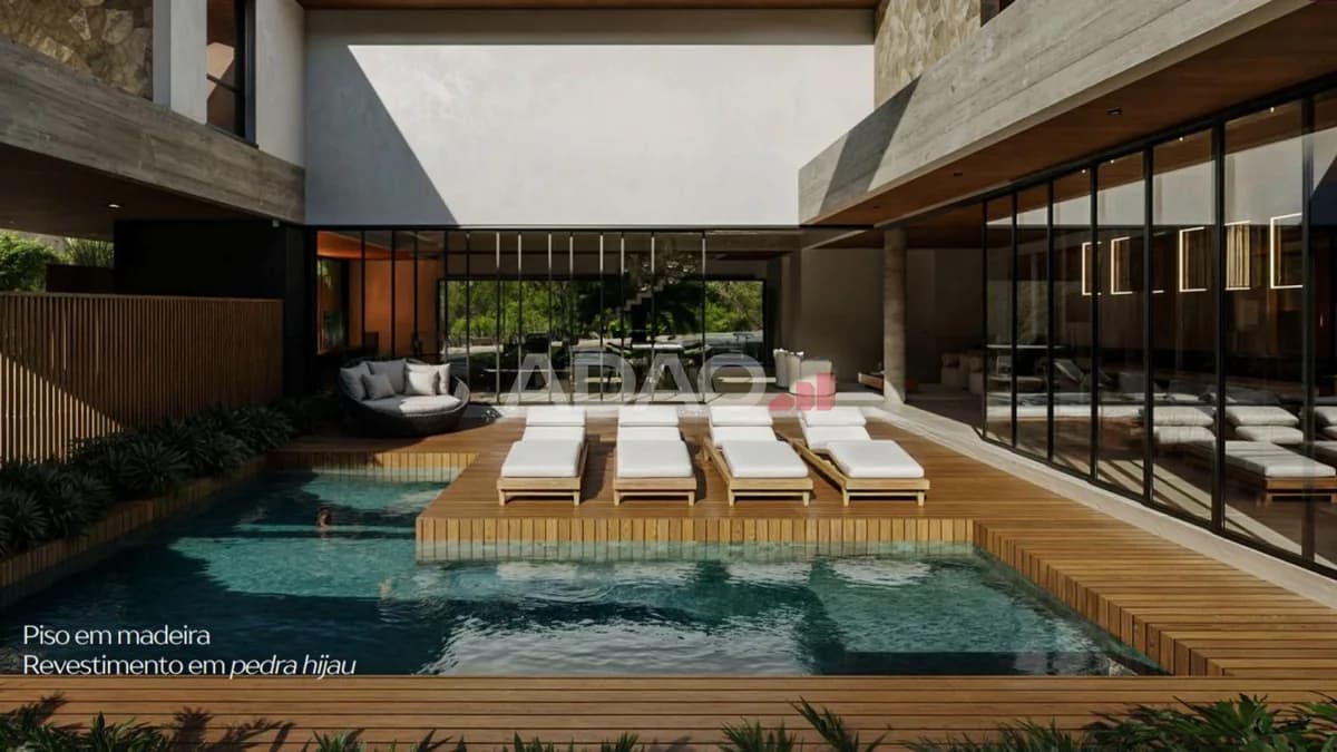 Fachada do Casa Alto Padrão Mobiliada no Condomínio Plateau d'Or | 500m²