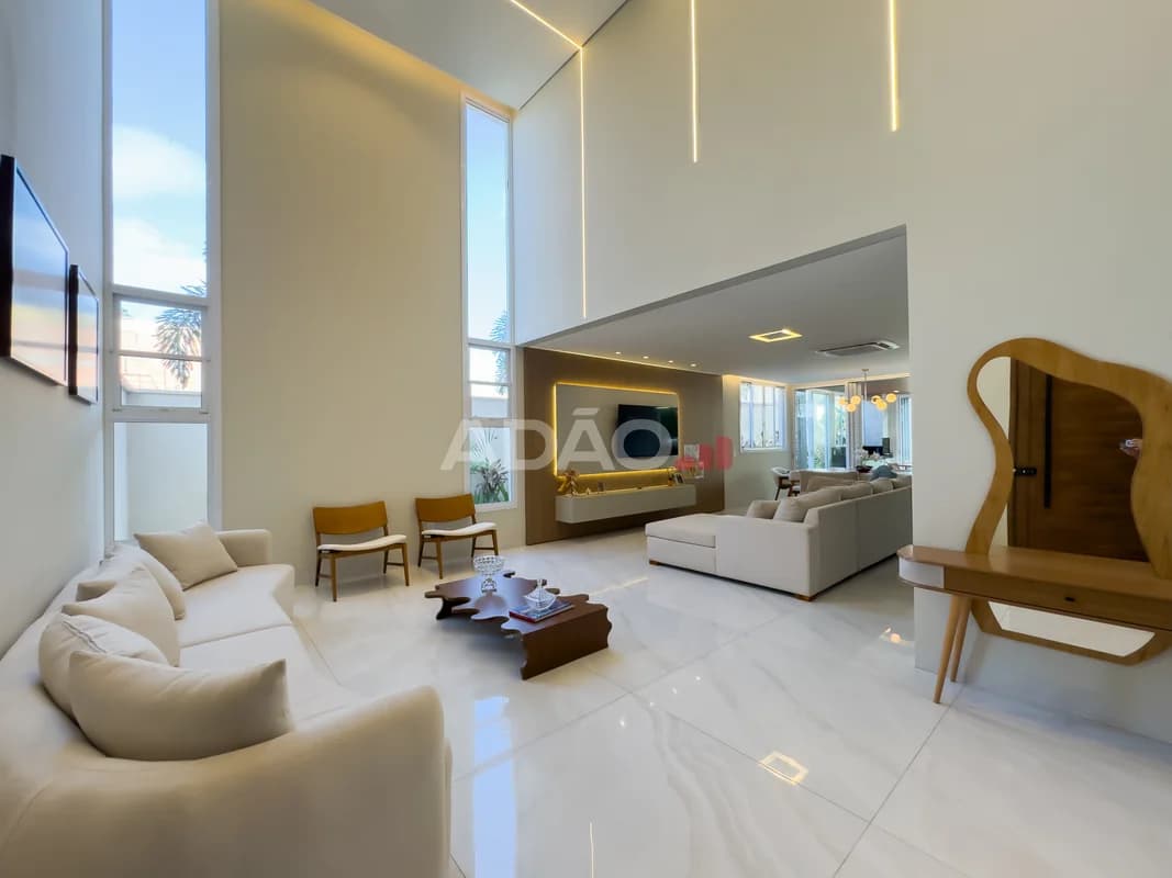 Fachada do Casa no Jardins França | 394m² | 4 Suítes | Energia Solar