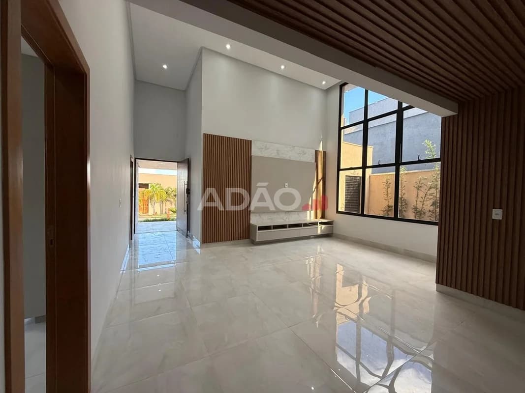 Fachada do Casa Térrea Portal do Sol Garden | 4 Suítes e 220m²