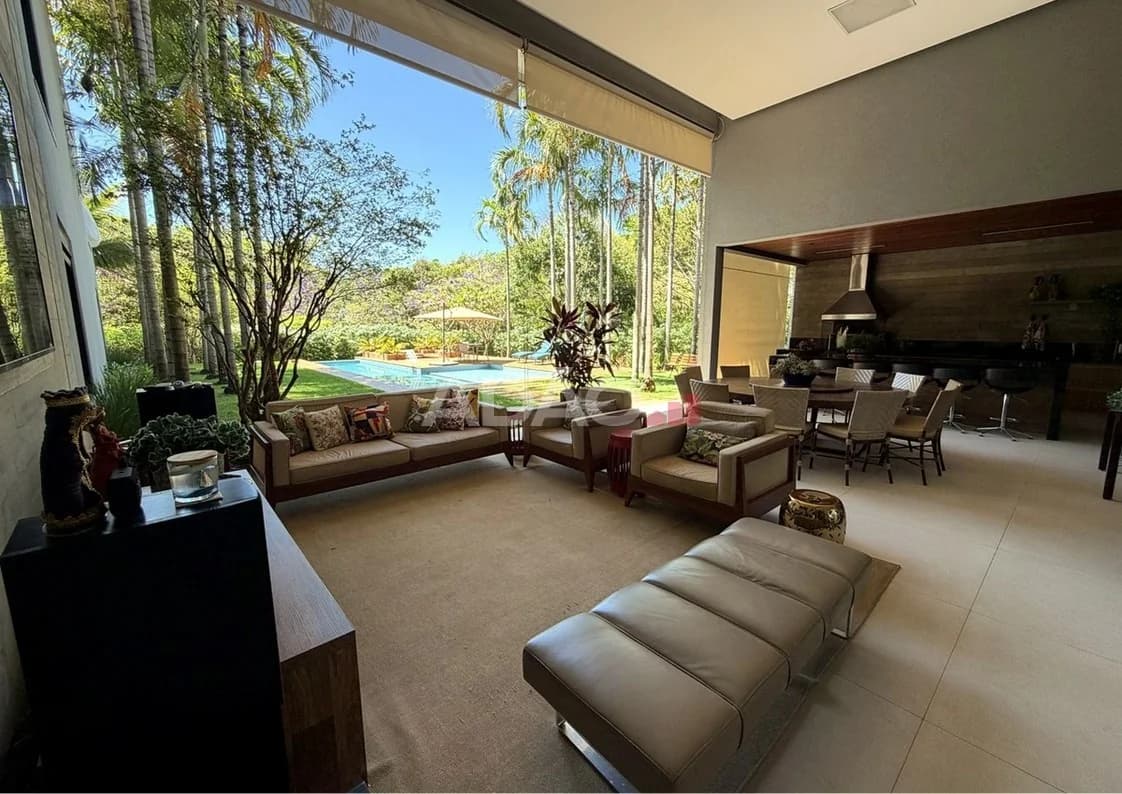 Fachada do Casa de Alto Padrão no Alphaville Goiás | 641m² | 5 Suítes | 1.289m² de Terreno