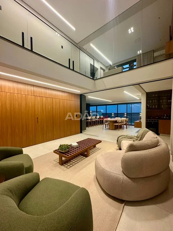 Fachada do Casa Mobiliada de Alto Padrão no Jardins Nápoles | 250m² | 4 Suítes