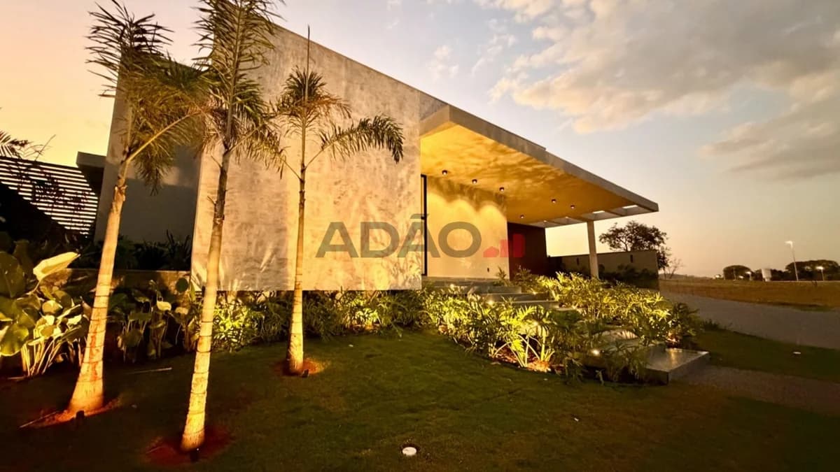 Fachada do Casa de Alto Padrão no Plateau D'or Unique | 300 m² e 4 Suítes