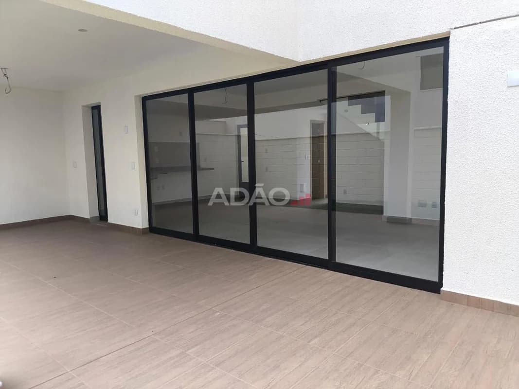 Fachada do Sobrado no Jardins Marselha | 181 m², 3 Suítes e Home Office