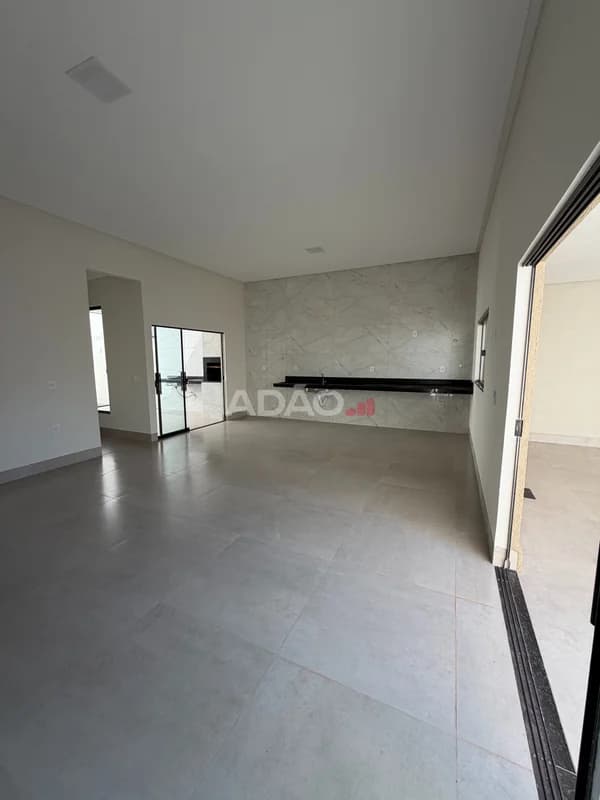 Fachada do Casa no Bairro das Indústrias, Senador Canedo | 139m² | 3 Quartos | Piscina