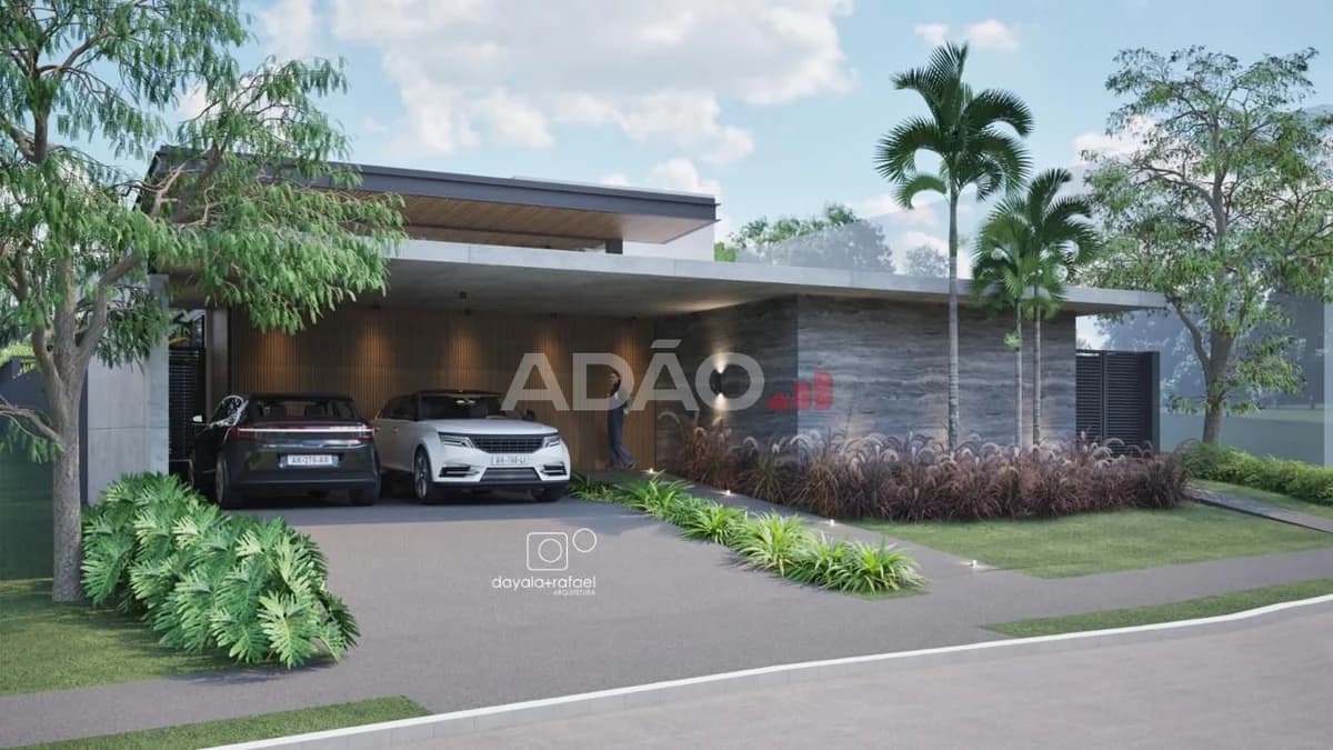 Fachada do Casa Térrea no Jardins Itália | 4 Suítes | 304 m² | Energia Solar e Piscina