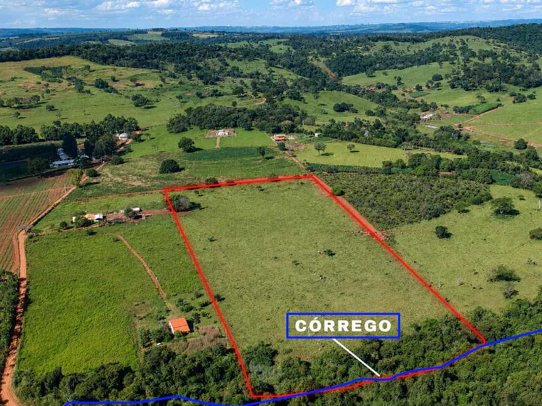 Chácara com 70.000m² à venda com água e escritura na região Macaúba | Próximo a Nerópolis - Imagem 1