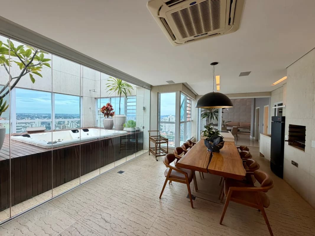Fachada do Cobertura à Venda no Torre Del Parc | 310m², 4 Suítes e Vista para o Vaca Brava