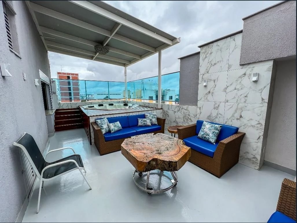 Cobertura Duplex à Venda Mobiliada no Setor Central - 5 Quartos e 221m² - Imagem 1