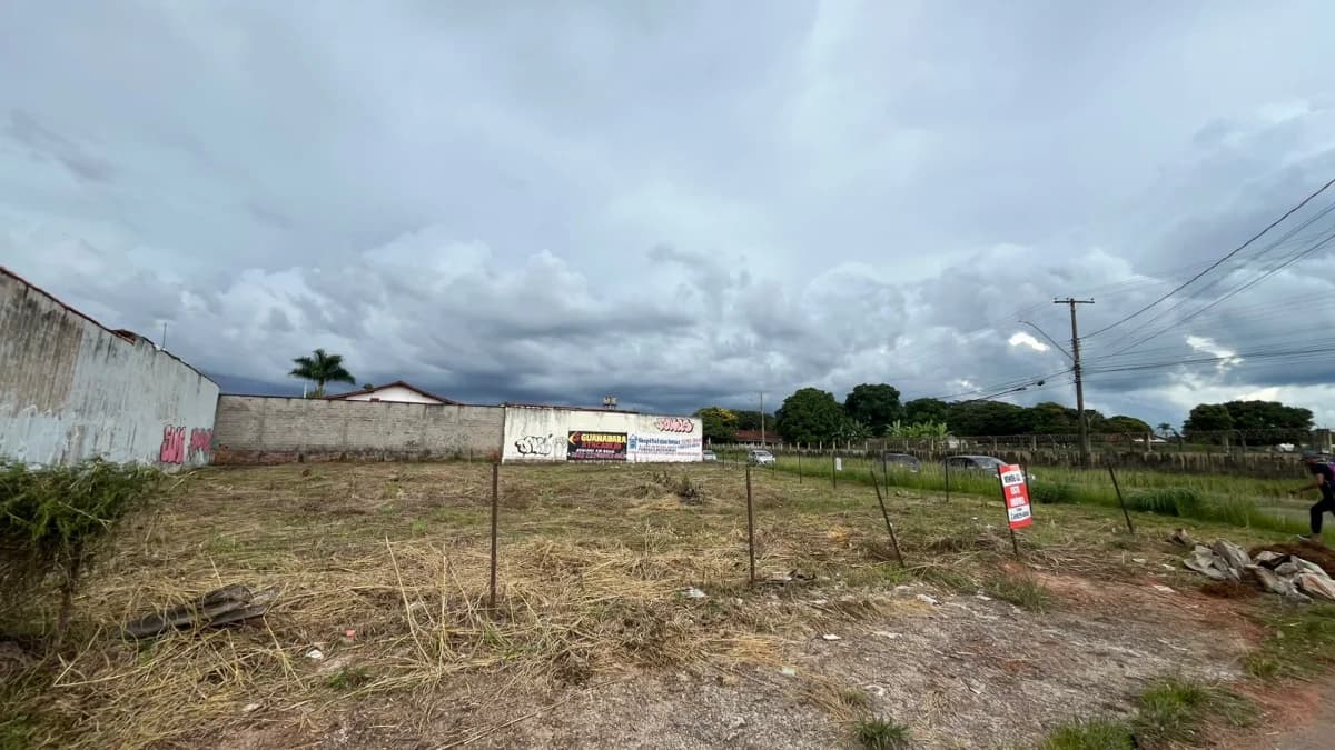 Fachada do Lote à Venda no Setor Jaó Goiânia: Terreno Amplo com 603m²