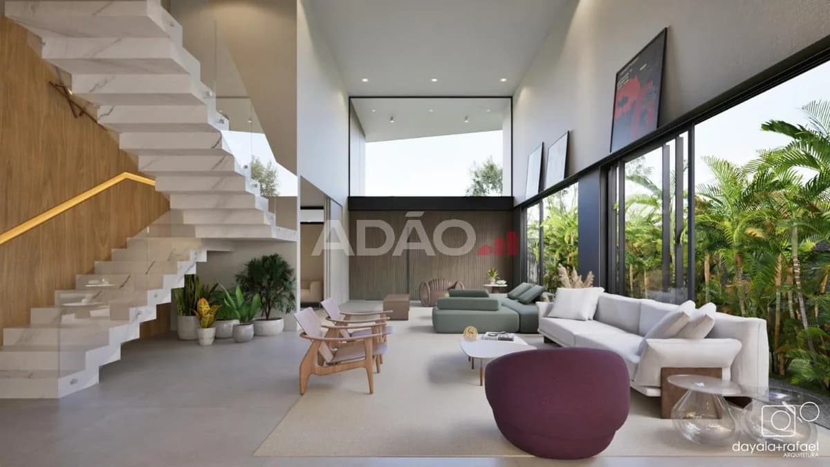 Fachada do Casa Jardins Itália | 449m² | 5 Suítes | Elevador Privativo