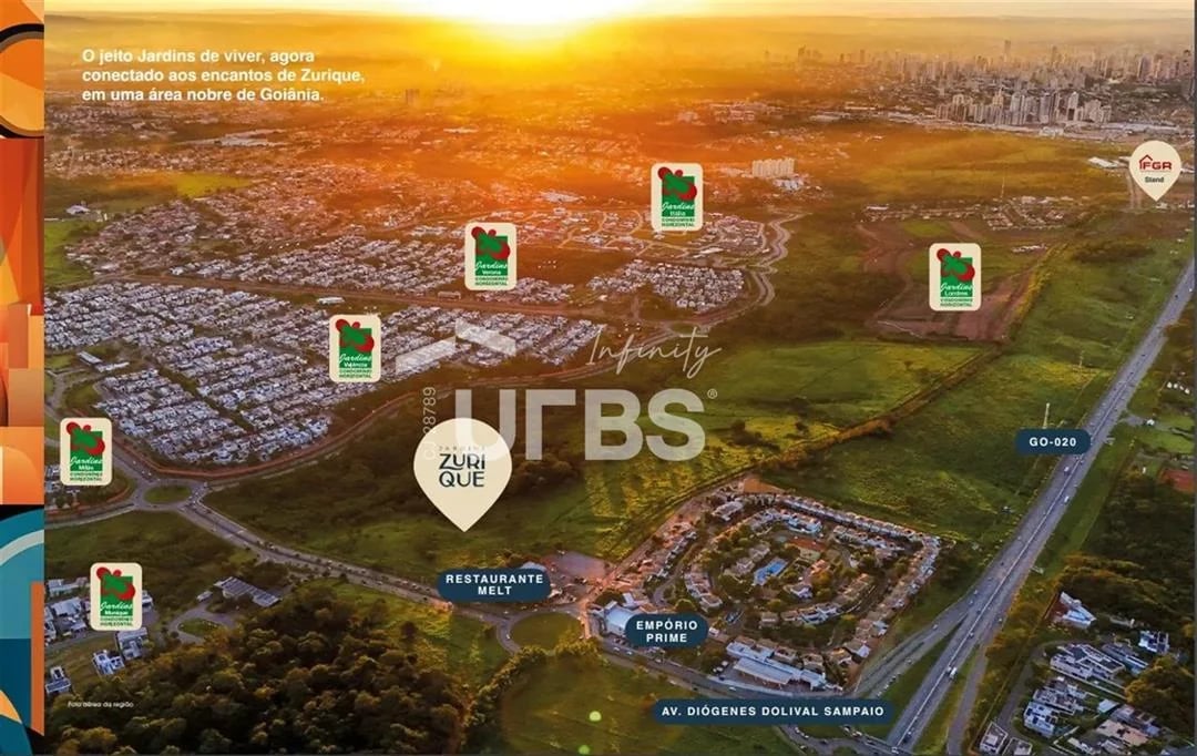 Lote no à Venda Jardins Zurique - Imagem 1