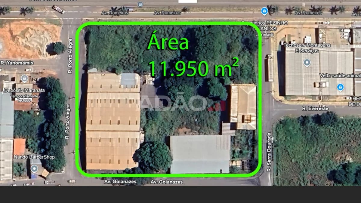 Fachada do Área Comercial na Rodovia dos Romeiros