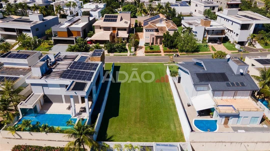 Fachada do Terreno no Alphaville dos Ipês, Goiânia | 644m² | Topografia Favorável