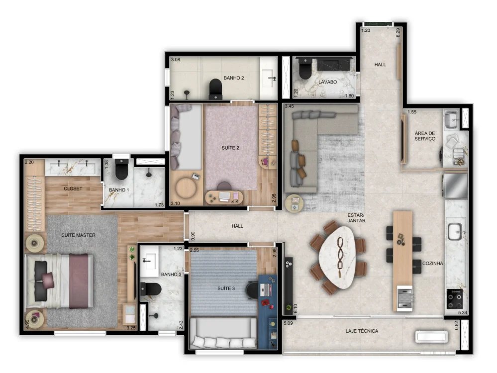 Apartamento à Venda no Setor Bueno - Imagem 1
